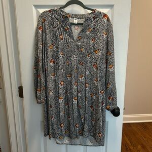 Old Navy Floral Long Sleeve Dress